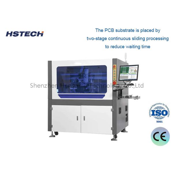 Double Platform PCB Router Machine for Straight Line and Arc Cutting on PCBA