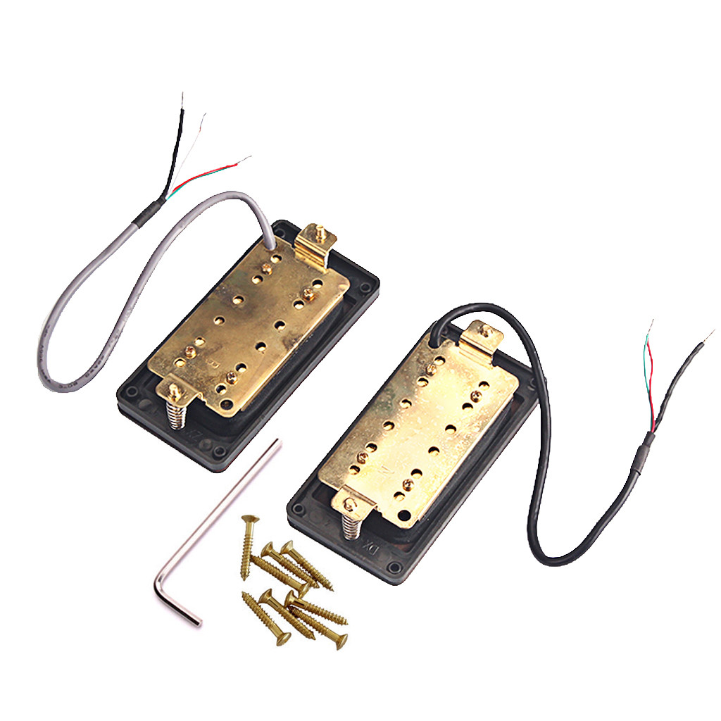 Rosewood Dual Coil Pickup Humbucker 6-String N8.8K/B12.1K Output for ST SG Guitar