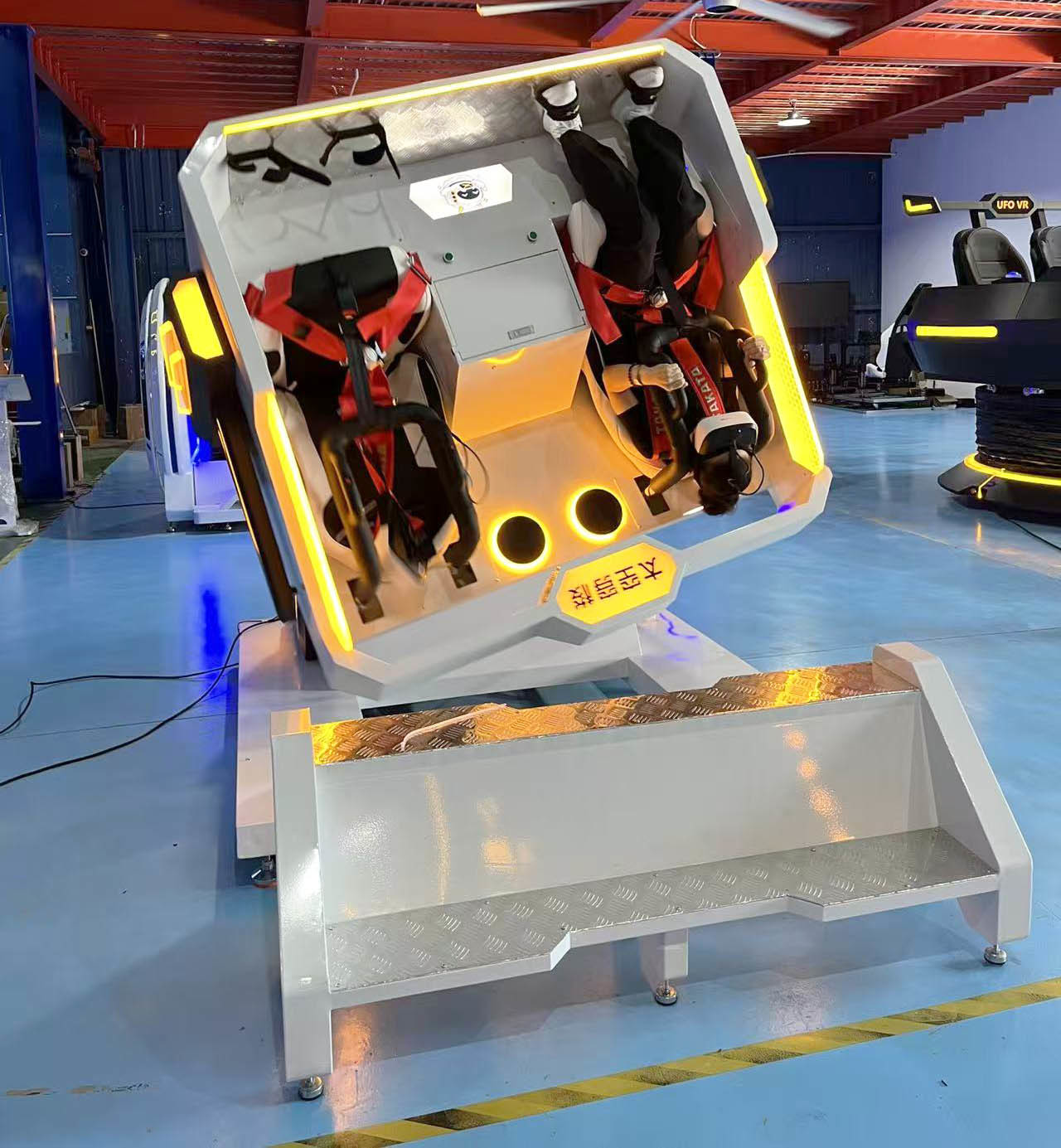 9D VR 360 Virtual Reality Simulator The Perfect Combination of Technology and Training with VR Space Shuttle Robotic Arm Rotation System