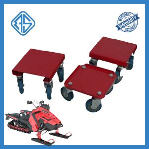 China snowmobile rollers wheels car shop dolly set of 3 factory