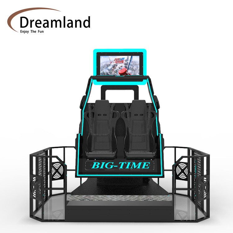 Black 360-degree Game Machine Virtual Adventure Powered By Electricity For An Unforgettable Experience