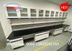 Chemical Resistant Laminate laboratory work benches and cabinetses with Cabinets