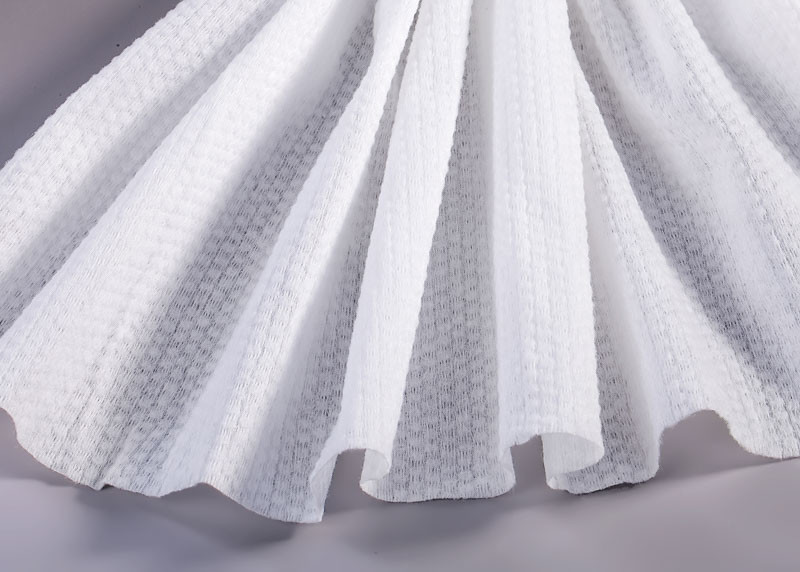 High Water Absorption 70g/M2 Embossed Spunlace Non Woven Fabric