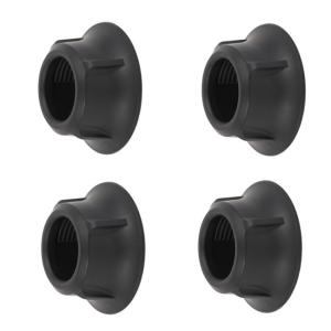 CNC Black ABS Plastic Injection Molding Barrel Component