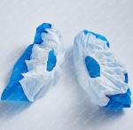 PE Medical Surgical Shoe Covers Disposable Elastic around ankle High Protection