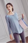 BSCI certified Women'S Long Sleeve Sports T Shirts Female Athletic Wear