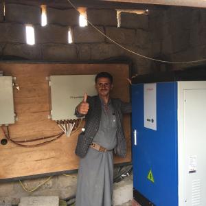 China TRIPLE Output 3 Phase Solar Pump Inverter For Banana Farm Irrigation factory