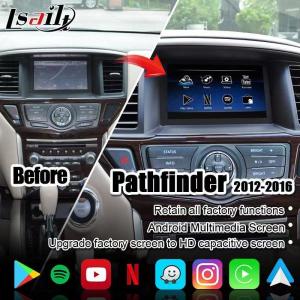 China CarPlay Car Multimedia Screen for Nissan Pathfinder, Patrol, Armada Infiniti QX with Android Auto factory