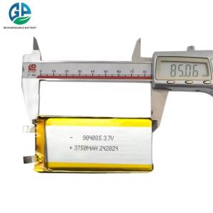 China 904085 3.7v 3750mah Li-po Rc Battery 904085 3.7v 3750mah Li-po Rc Battery 904085 3.7v 3750mah Lithium Cell3.7v 3750mah Lithium Cell Lithium Polymer factory