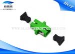 SC APC Sinplex Fiber Optic Adapter , Flexible IEC 60794 Fiber Fast Connector