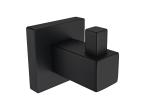 4 Pieces Bathroom Hardware Sets Faucet Matte Black Finish Modern Style