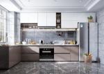 MC World European Style Custom Wooden Kitchen Cabinets With Soft-Close Doors