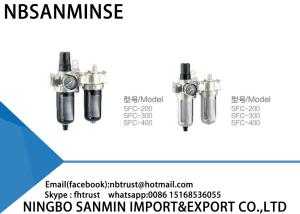 China Professional SFC FRL Pneumatic Industrial Air Filter Regulator And Lubricator factory