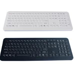 Cleanable medical keyboards with integrated numeric keypad 12 FN keys