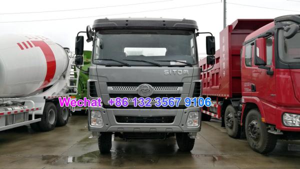 LHD & RHD 6x4 Tri-Ring 375HP 8--12CBM concrete cement mixer truck for Philippine