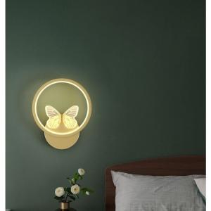 China LED Bedside Bedroom Modern Simple Creative Living Room Balcony Staircase Corridor Wall Lamps factory