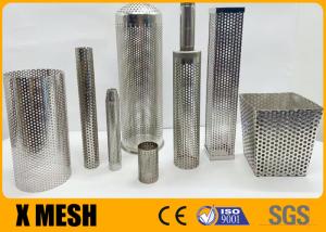 China No Rust Perforated Metal Mesh Filter 304 316 316l Stainless Steel factory