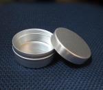 Aluminum Round Cosmetic Packaging/Cream Jar /Aluminum Jars With Press Cap-25G &