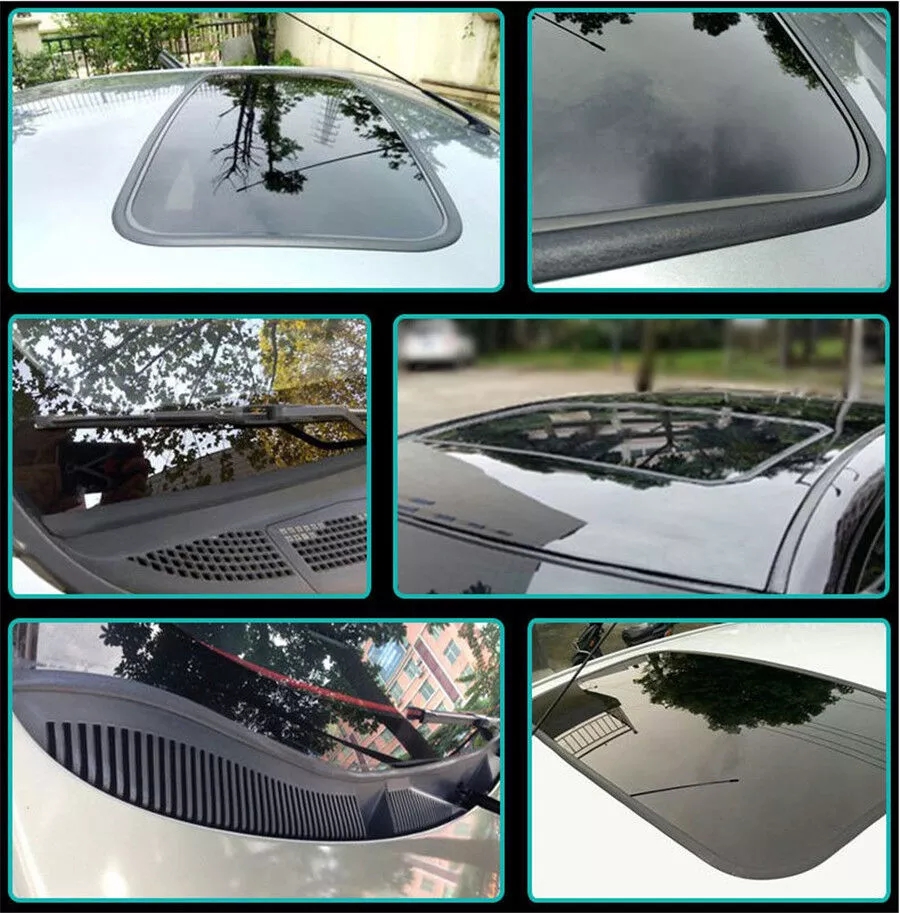 Extruded EPDM Boat/Car Weatherstrip Windshield Rubber Rear Gasket Seal/Groove for Tensile Resistance