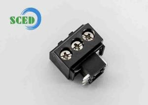 China PA66 5.7mm Brass 300V 10A M3 Screw Terminal Block Connector 10 - 22 AWG factory