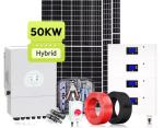 Complete Hybrid Grid Solar System 30KW PV 20KW 40KW 50KW 30KW Monocrystalline