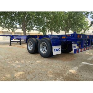 China CIMC Cost Effective Steel Skeleton 3 Axles 28 Tons Cargo Transport Semi-Trailer on sale