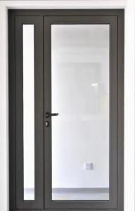 China Customisable Aluminum Sliding Door with Glass Construction factory