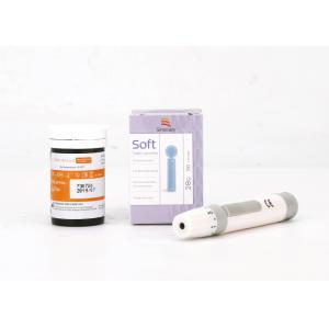 Light Warning Glucose Monitoring System No Coding With Anti Interference Strip