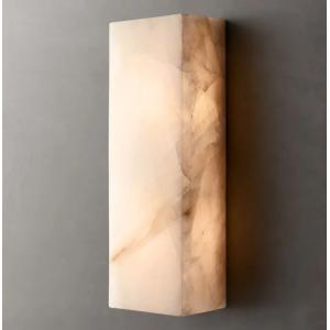 China 100V - 277V Alabaster Light Sconce 10W Marble Wall Lamp Customized factory