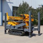 High Efficiency 200m Depth Crawler-Mounted Water Well Drilling Rig Machine