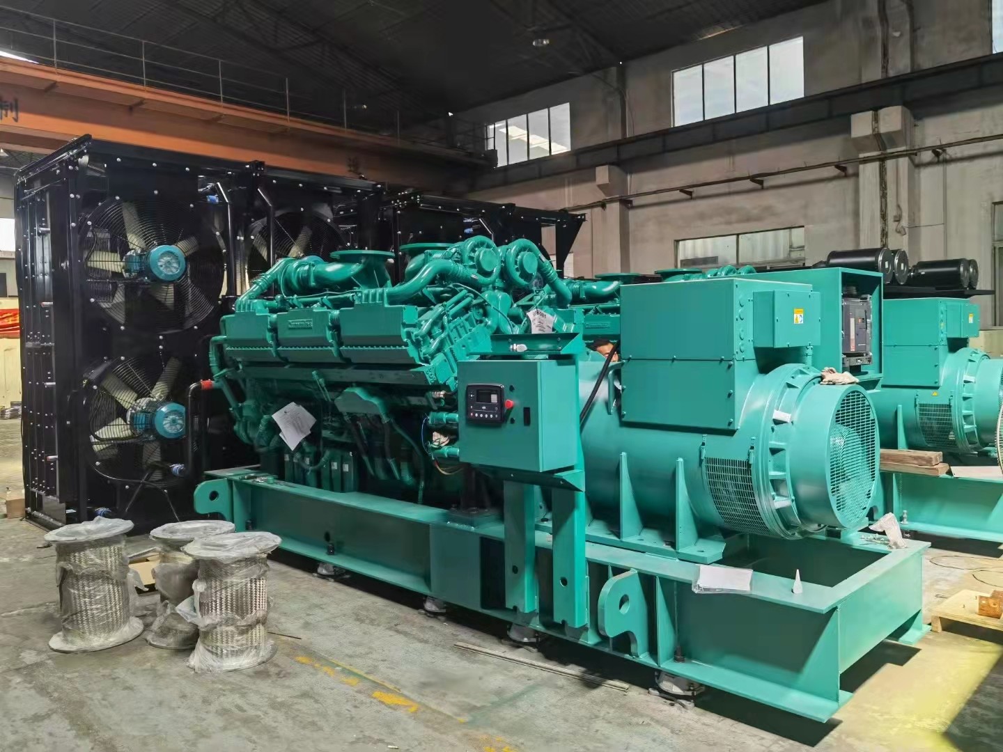 QSK78 G8 2.5mw 3 Phase Diesel Power Generators 400V 2500kw 18 Cylinder