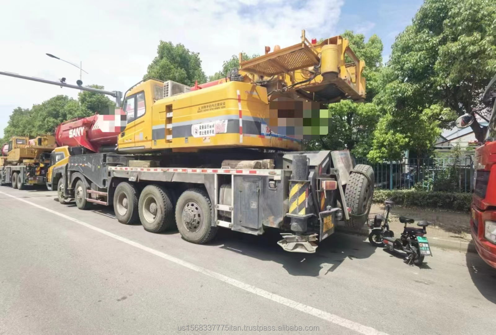 Excellent Performance Used SANY STC200 Crane with Good Condition and Hydraulic Valve