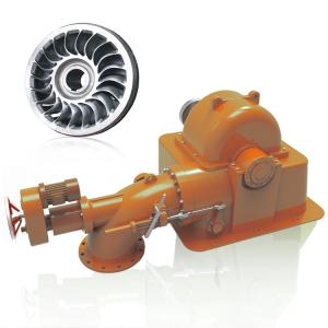 China Stainless Steel Turgo Turbine Generator Vertical / Horizontal Installation 200kW-30MW Power factory