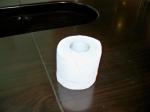 White 36 Rolls Packing Toilet Tissue Paper Roll , Recycle Tissue