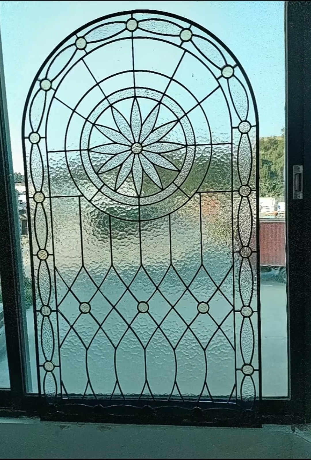 Church Tiff Stained Glass For The Nave Handmade Stained Glass For Dome Roof Decorative Leaded Glass