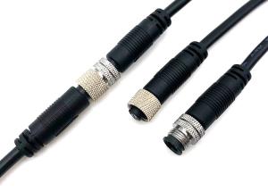 China Waterproof Male Female Connector 2 Pin Waterproof Dc Connector Plug And Socket factory