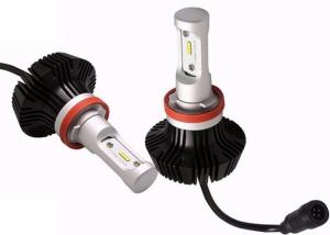 China Plug And Play H8 H9 Super Bright Led Headlight Bulbs High Low Beam 6500K 25W factory