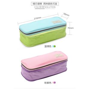 China Durable Multi Layer Canvas Pen Bag With Sublimation Printing Surface on sale