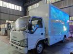Isuzu LED Advertising Vehicle And Display Truck , Mobile LED Billboard