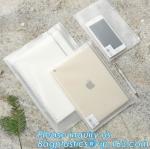 Custom Printing A4 Size Soft PVC Material Clear Document Bag With Zipper,Travel
