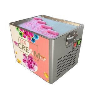 China Stainless Steel Commercial Fried Yogurt Machine Easy Operate factory