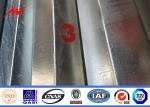 S355JR Steel Tubular Pole Galvanised Power Transmission Electricity Distribution