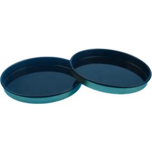 Cylinder Cardboard Tube 154 Mm Embossed Tinplate Lid