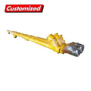 China Spiral Carbon Steel Screw Conveyor Cement Continuous For Construction Needs factory