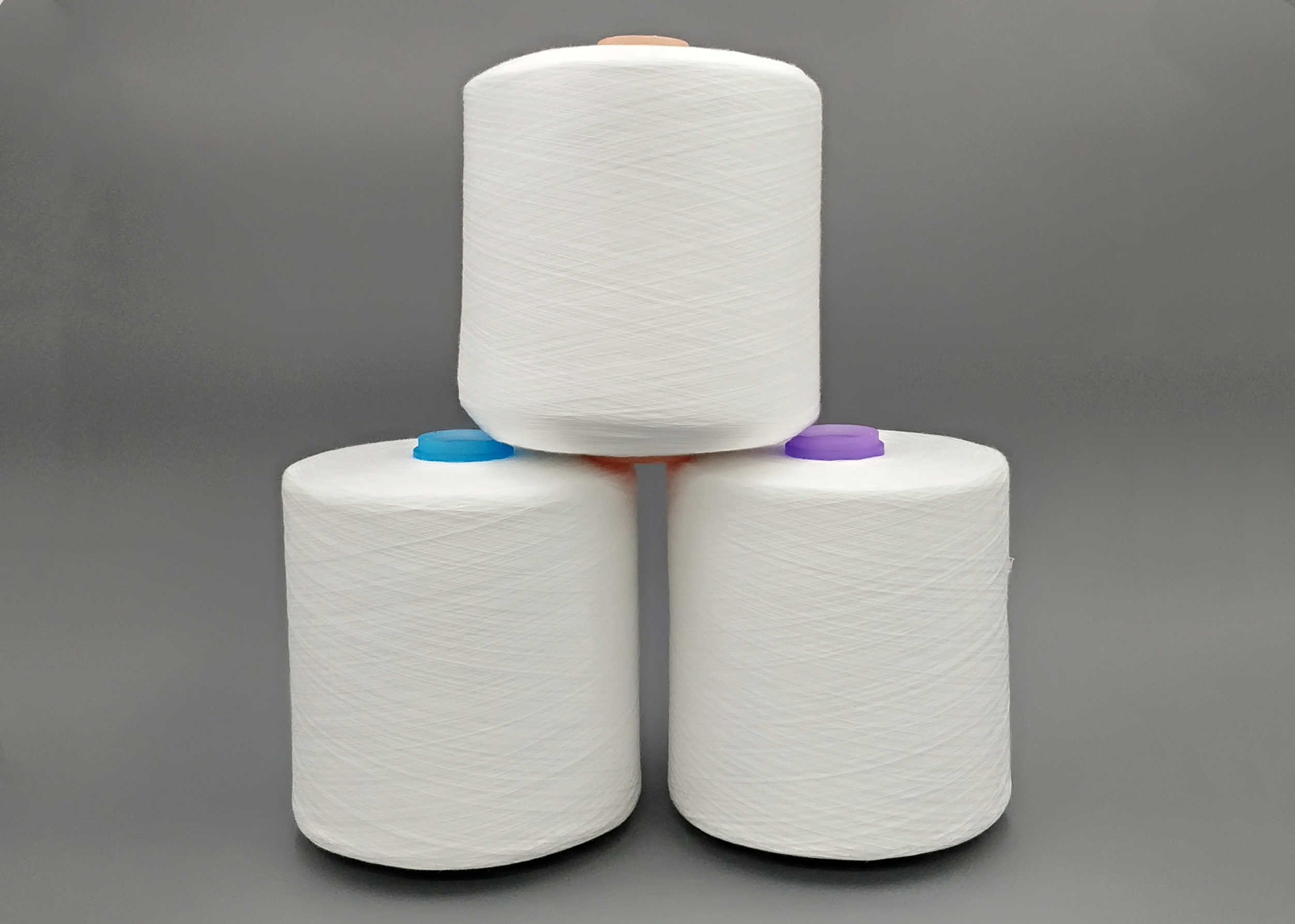 T20S/2 Machine Use Thick Polyester Thread , Core Spun Polyester For Embroidery Needlework