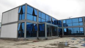 China China Low Cost 20ft Luxury Two Story Flat Pack Container House Modular Earthquake Proof Portable Prefab Houses factory