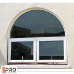 Small Aluminium Awning Windows Horizontal Opening Pattern Electrophoresis glass