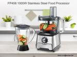CE RHOS LFGB Certificated FP408 Stainless Steel Food processor