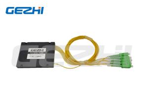 China ABS Cassette Type 1X4 PLC Splitter Module For Fiber To The Point FTTX factory