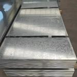 0.4*1cm Thickness Electric Galvanized Steel Plate Regular Spangle GI DX53D